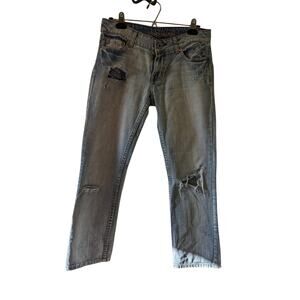 American Eagle Outfitters Jeans Hipster Distressed Light Jeans 6 reg